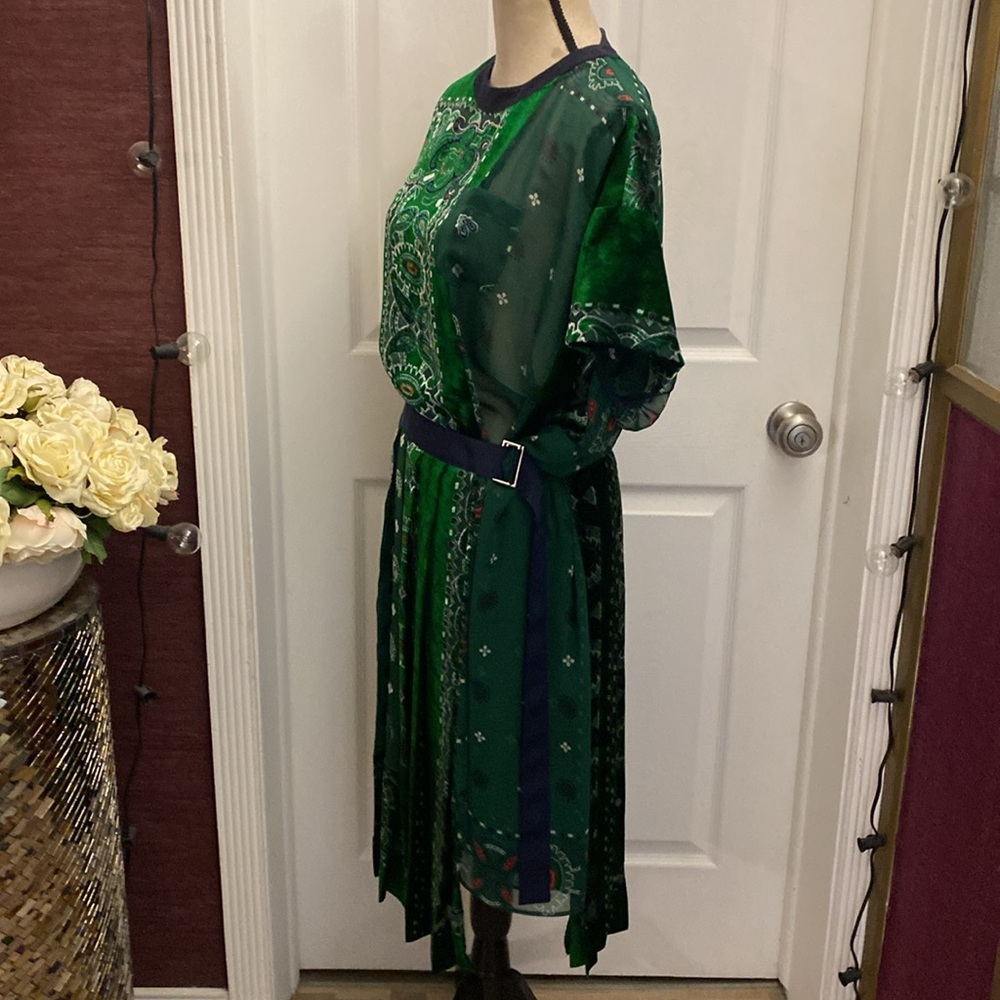 Sacai bandana Devore dress, M - Picture 13 of 16
